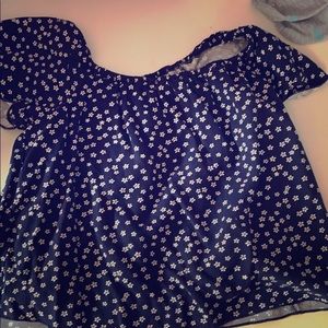 Off the shoulder girls top